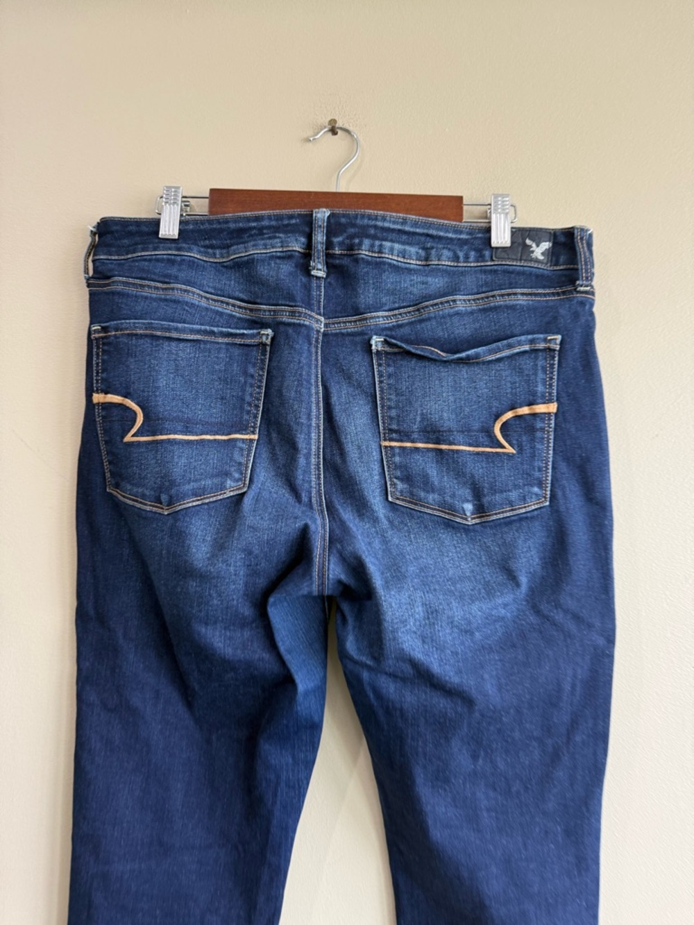 American Eagle Outfitters High-Rise Super Stretch Skinny Jeans 16 Long - Picture 7 of 12